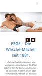 Mobile Screenshot of esge.de