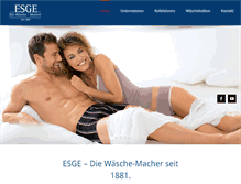 Tablet Screenshot of esge.de