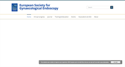 Desktop Screenshot of esge.org